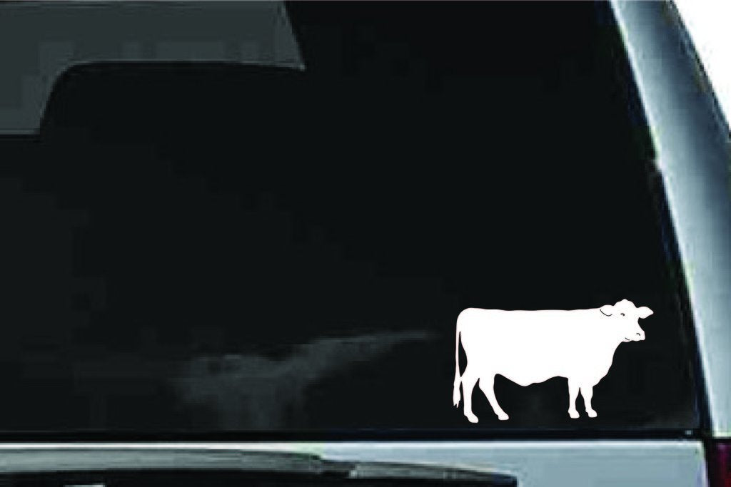 Picniva Cow Sty12 Vinyl Car Window Decal, Approx 5 in