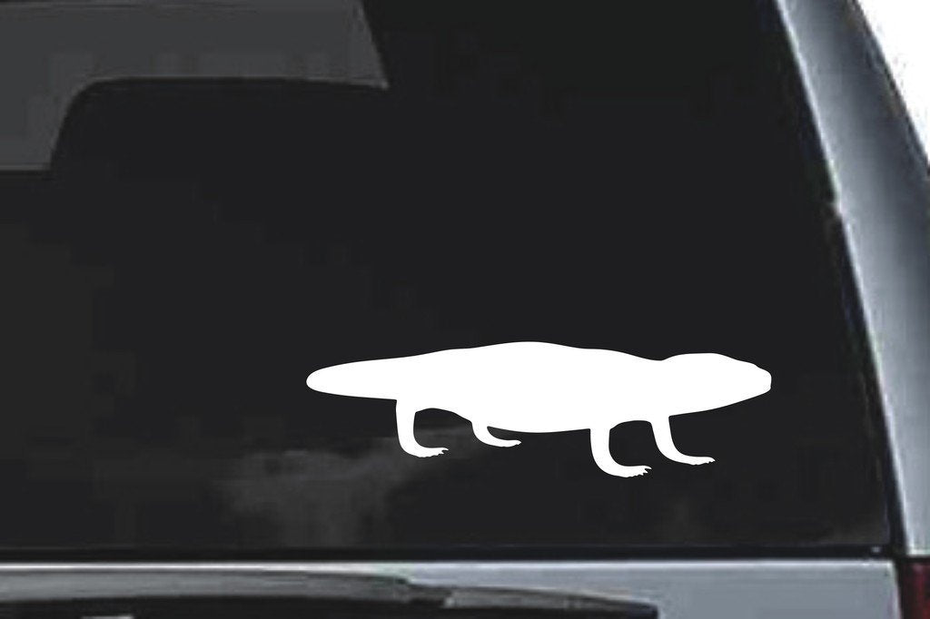 Picniva Gila Monster Sty1 Vinyl Car Window Decal, Approx 5 in