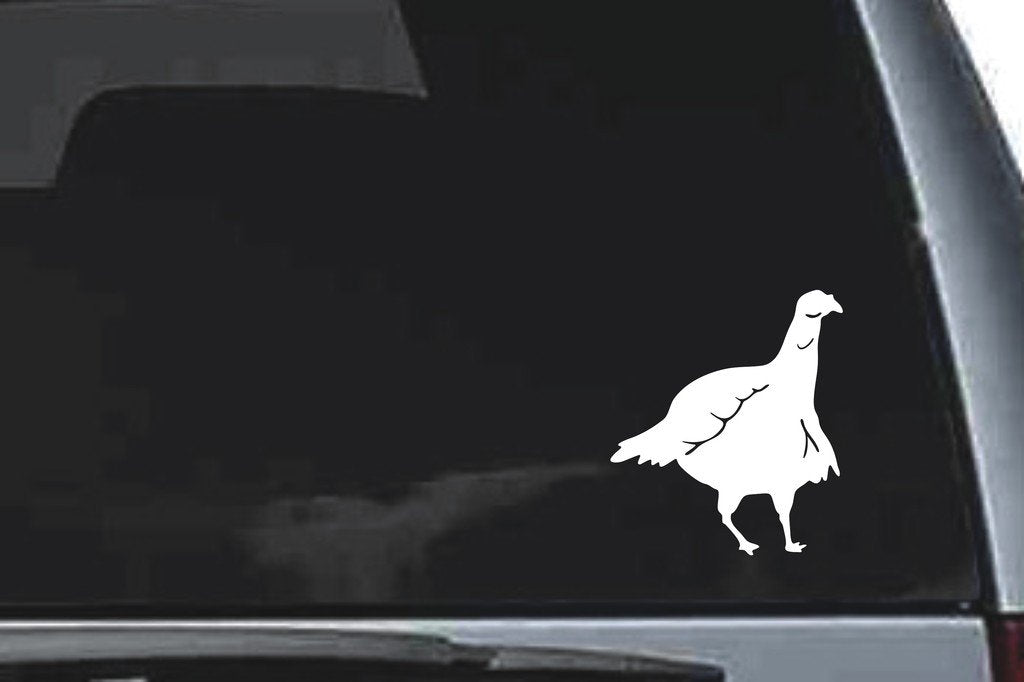 Picniva Turkey Sty5 Vinyl Car Window Decal, Approx 5 in