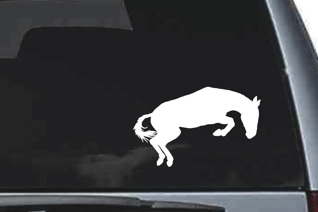 Picniva Horse Sty66 Vinyl Car Window Decal, Approx 5 in