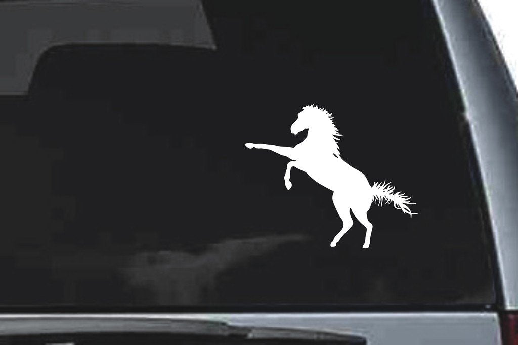Picniva Horse Sty23 Vinyl Car Window Decal, Approx 5 in