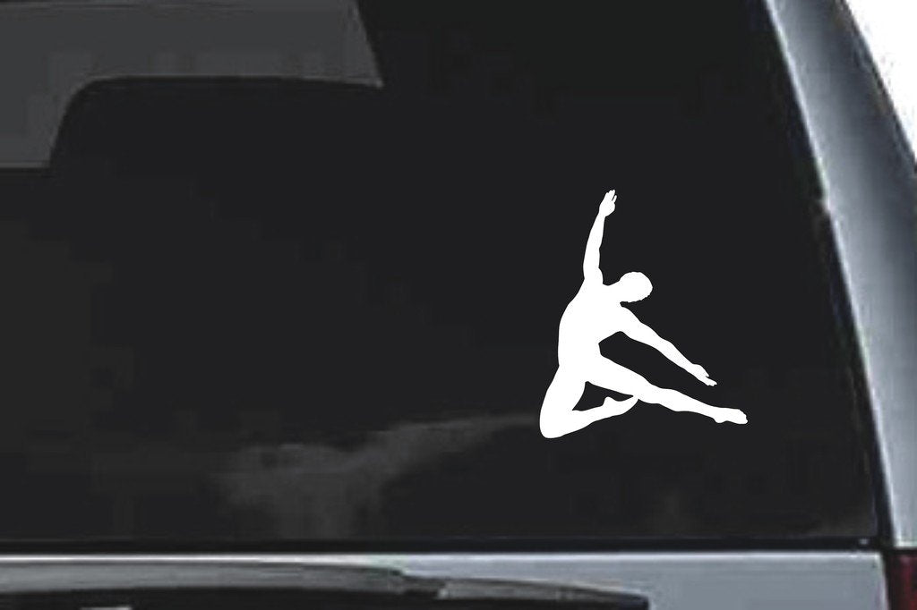 Picniva Dancer Sty02 Vinyl Car Window Decal, Approx 5 in