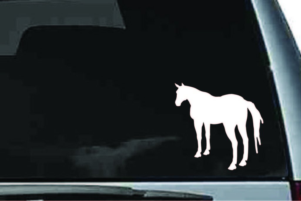 Picniva Horse Sty27a Vinyl Car Window Decal, Approx 5 in