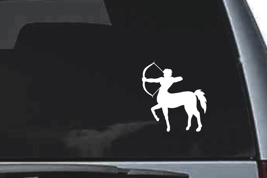 Picniva Sagittarius Sty5 Vinyl Car Window Decal, Approx 5 in