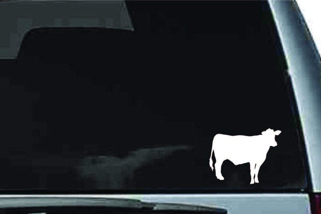 Picniva Cow Sty58 Vinyl Car Window Decal, Approx 5 in