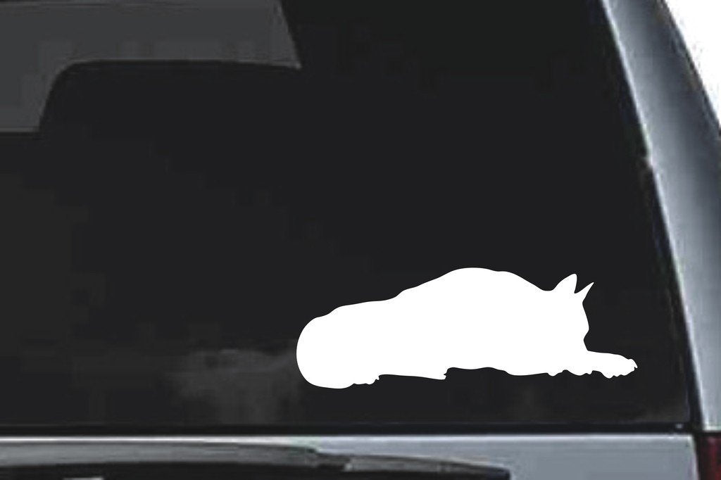 Picniva Wolf Sty48 Vinyl Car Window Decal, Approx 5 in
