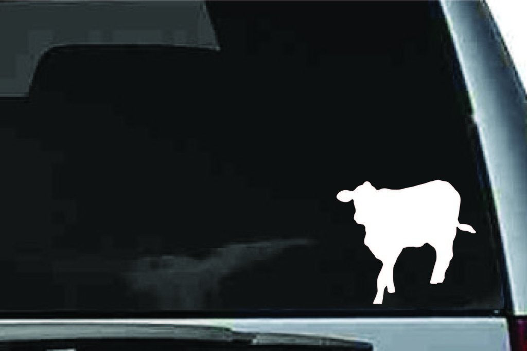 Picniva Cow Sty30 Vinyl Car Window Decal, Approx 5 in