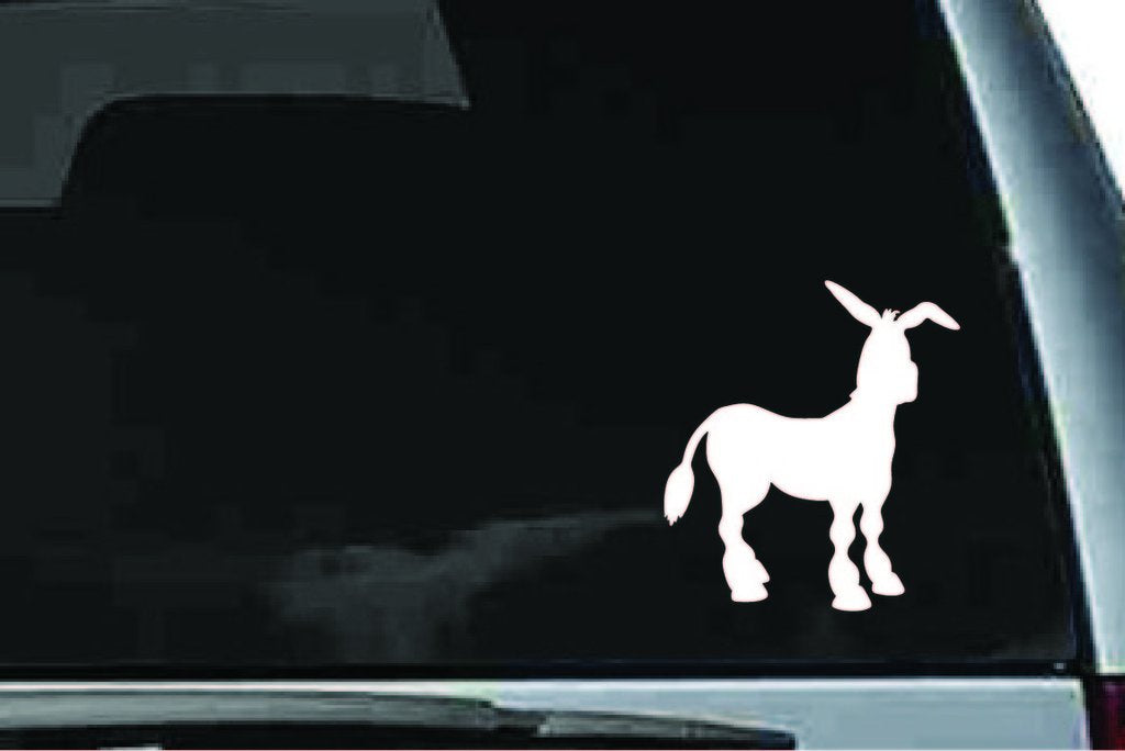 Picniva Donkey Sty7a Vinyl Car Window Decal, Approx 5 in