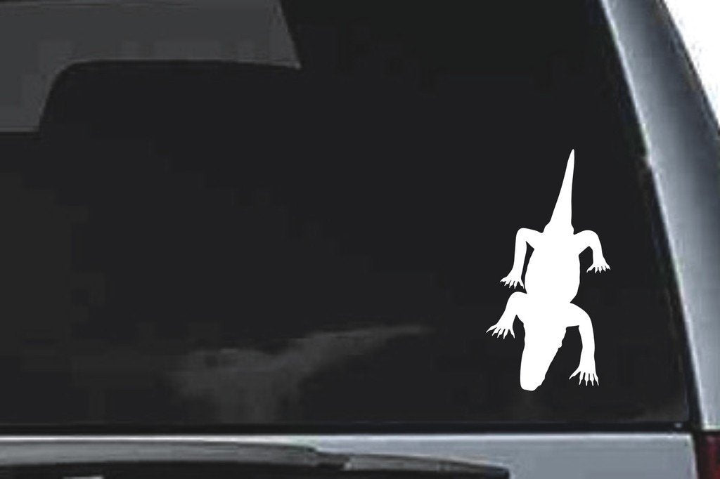 Picniva Komodo Dragon Sty4 Vinyl Car Window Decal, Approx 5 in