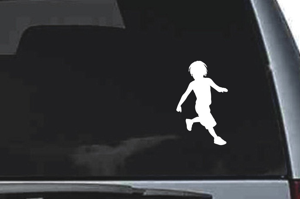 Picniva Boy Sty77 Vinyl Car Window Decal, Approx 5 in