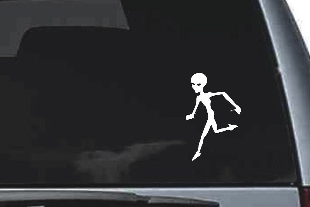 Picniva Alien Sty2a Vinyl Car Window Decal, Approx 5 in