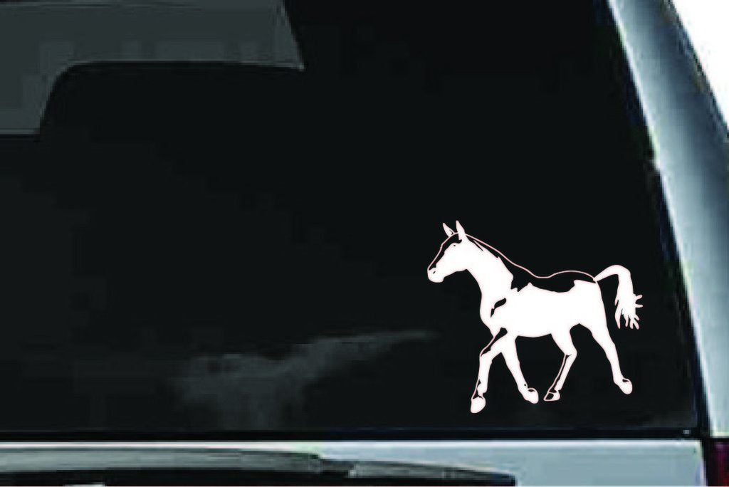 Picniva Horse Sty36 Vinyl Car Window Decal, Approx 5 in