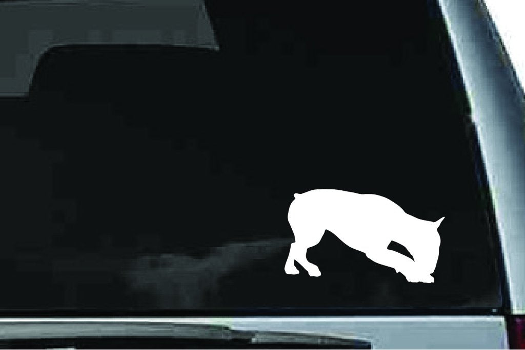 Picniva Bull Terrier Dog Sty20 Vinyl Car Window Decal, Approx 5 in