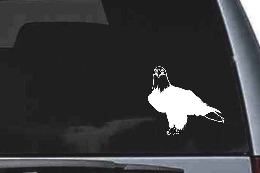 Picniva Eagle Sty31 Vinyl Car Window Decal, Approx 5 in