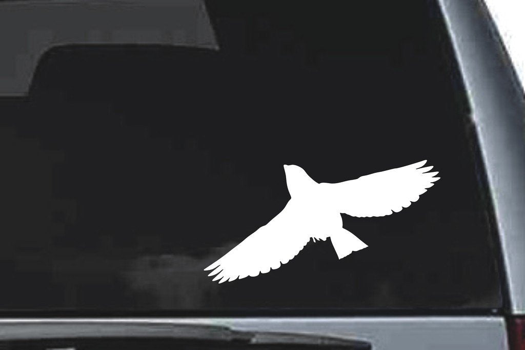 Picniva Bluebird Sty4a Vinyl Car Window Decal, Approx 5 in