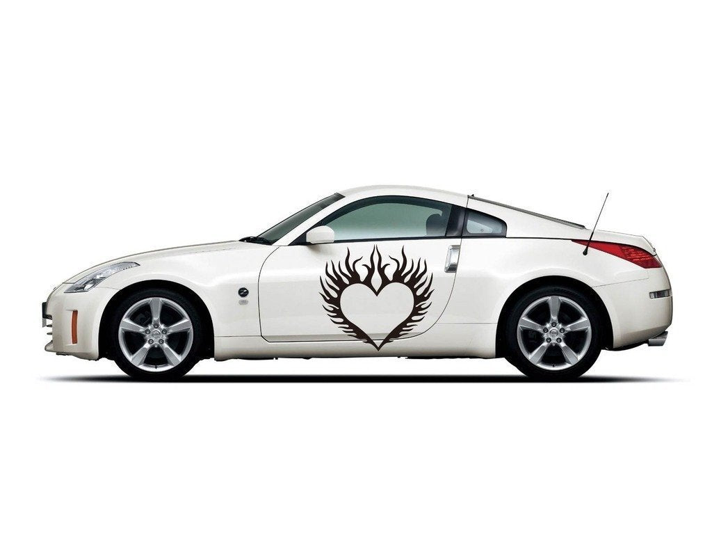 Picniva sty427 Car Body Side Stripes Vinyl Graphics Sticker Decals 2 Pcs