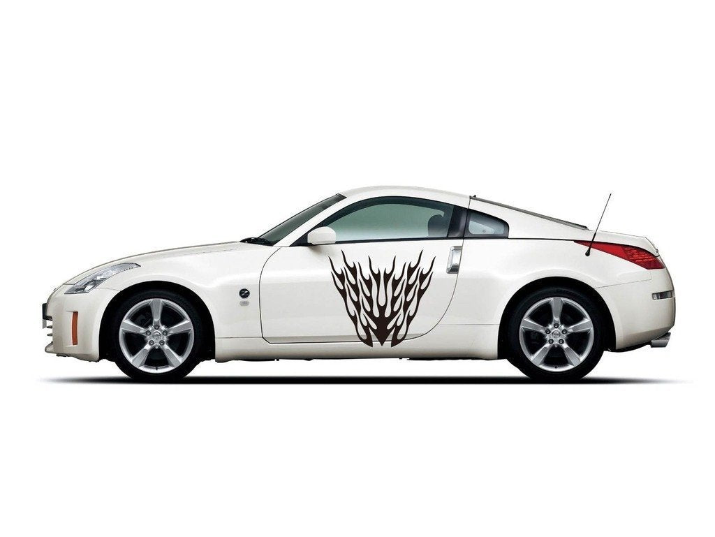 Picniva sty450 Car Body Side Stripes Vinyl Graphics Sticker Decals 2 Pcs