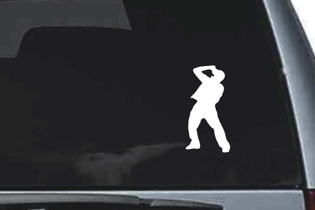 Picniva Dancer Sty11 Vinyl Car Window Decal, Approx 5 in