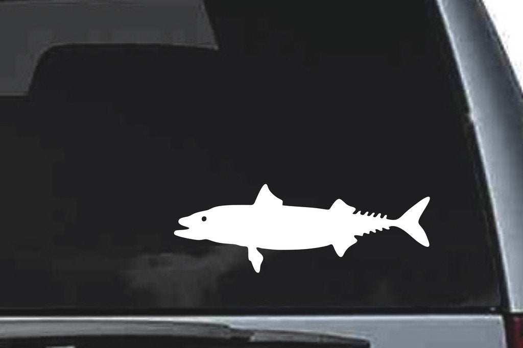 Picniva Fish Sty74a Vinyl Car Window Decal, Approx 5 in
