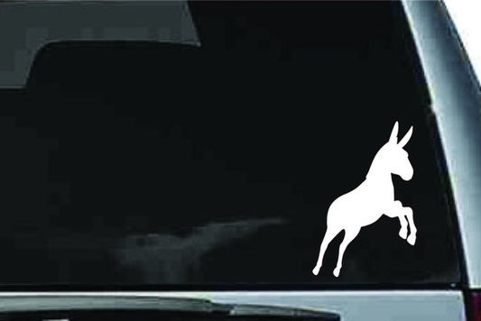 Picniva Donkey Sty13 Vinyl Car Window Decal, Approx 5 in