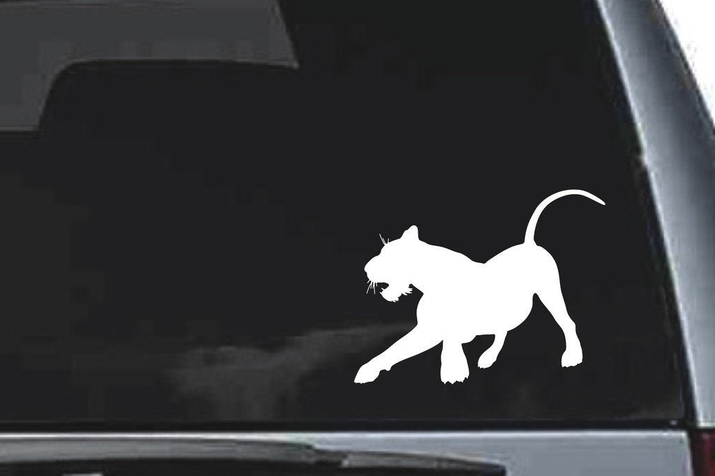 Picniva Tiger Sty16 Vinyl Car Window Decal, Approx 5 in
