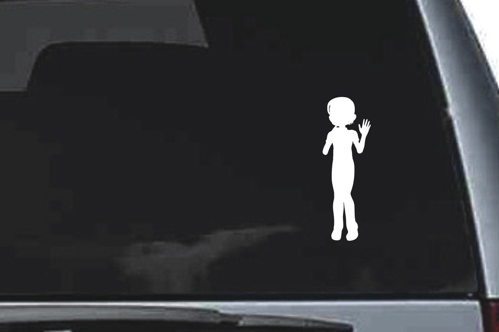 Picniva Kid Sty98 Vinyl Car Window Decal, Approx 5 in