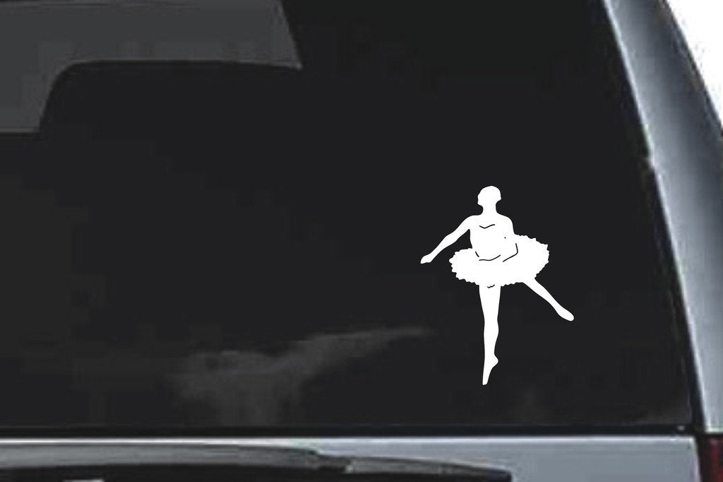 Picniva Dancer Sty16 Vinyl Car Window Decal, Approx 5 in