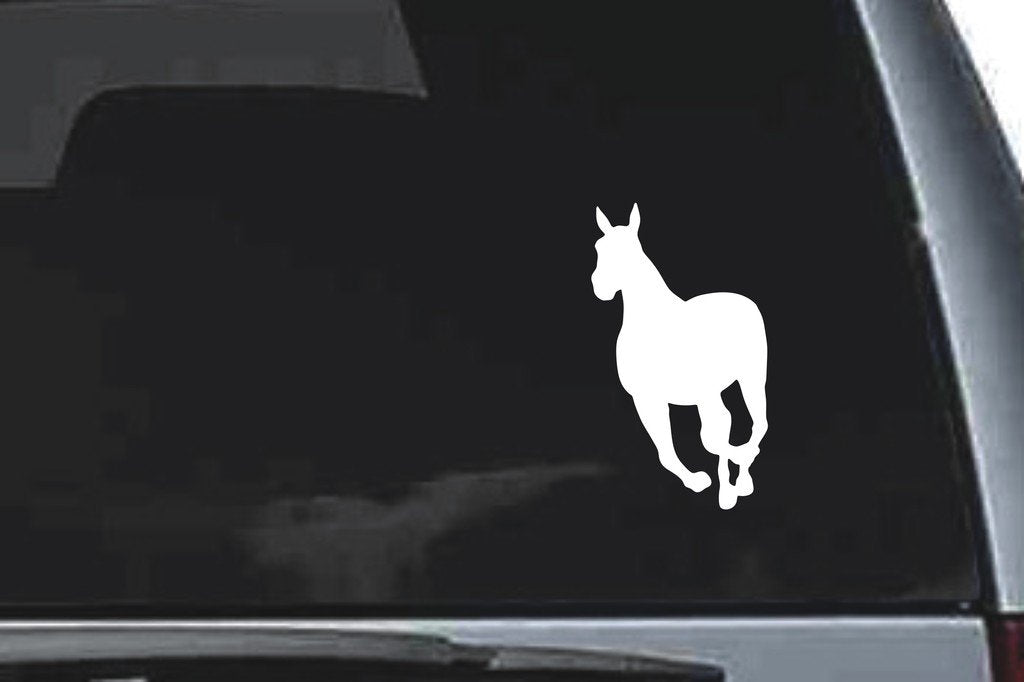Picniva Horse Sty55a Vinyl Car Window Decal, Approx 5 in