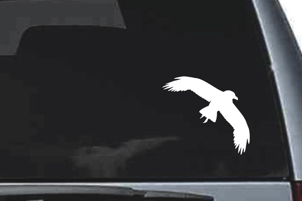 Picniva Crow Sty12a Vinyl Car Window Decal, Approx 5 in