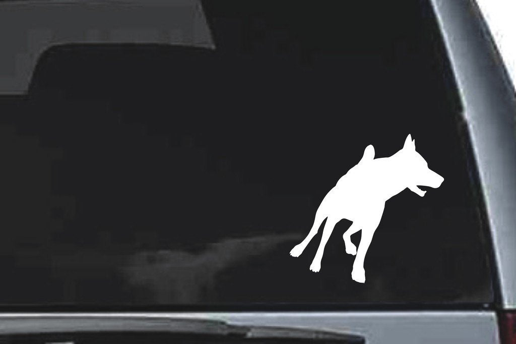 Picniva Wolf Sty52 Vinyl Car Window Decal, Approx 5 in