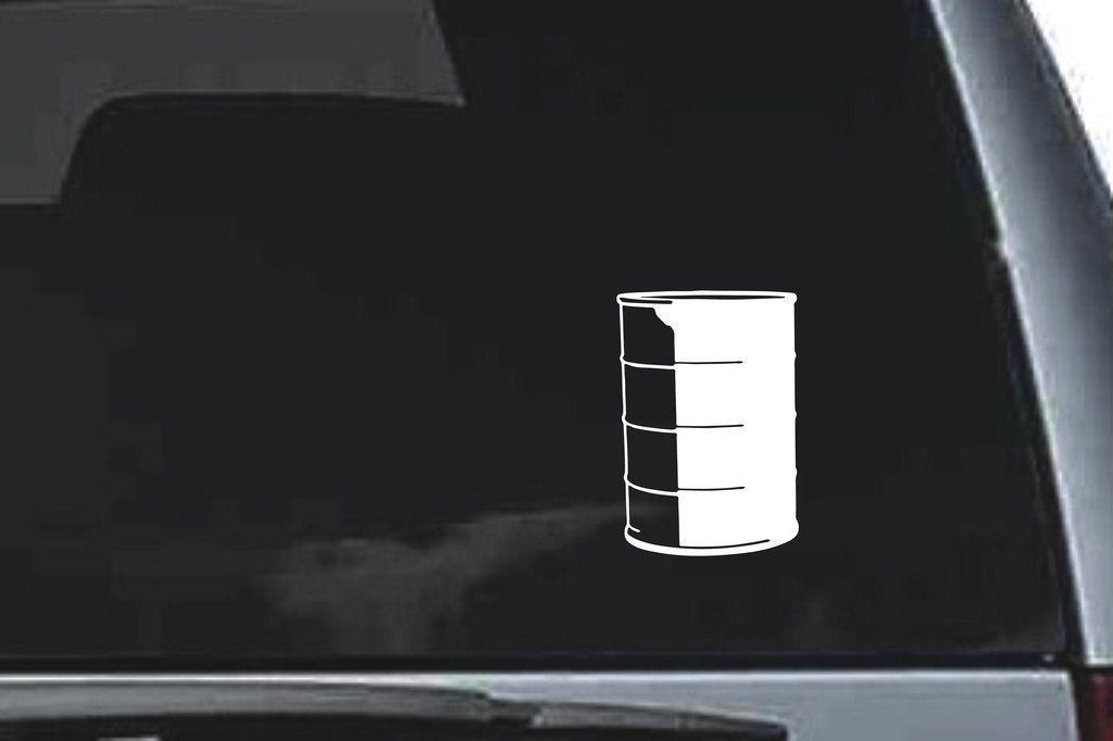 Picniva Barrel Sty1 Vinyl Car Window Decal, Approx 5 in