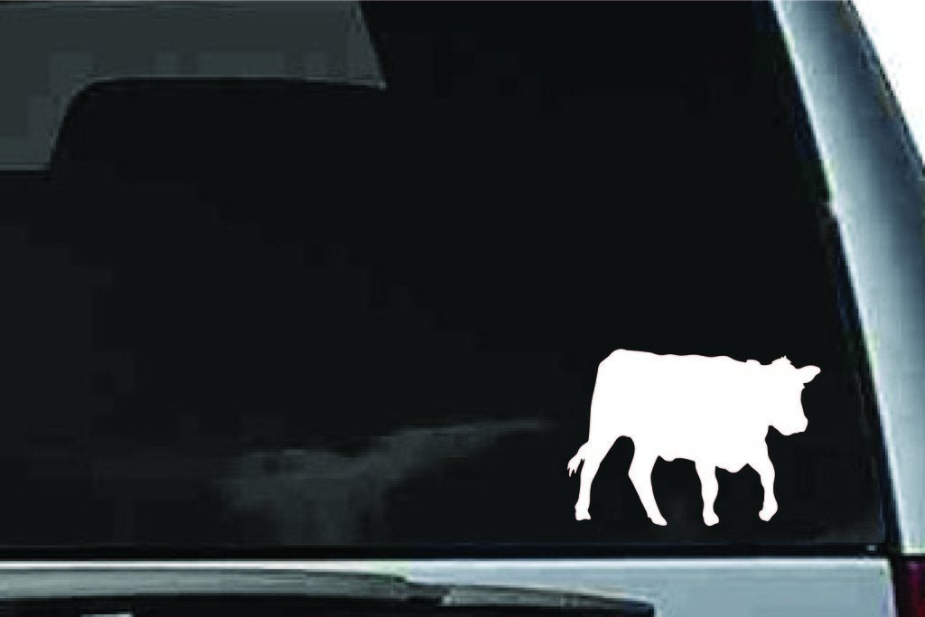 Picniva Cow Sty60 Vinyl Car Window Decal, Approx 5 in