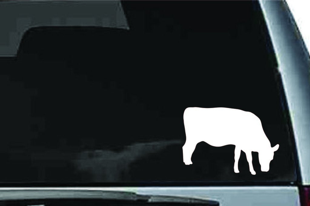 Picniva Cow Sty40 Vinyl Car Window Decal, Approx 5 in