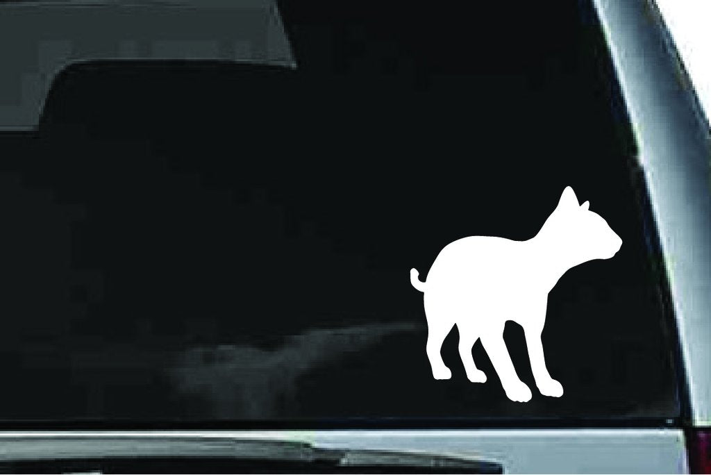 Picniva Siamese Cat Sty3 Vinyl Car Window Decal, Approx 5 in