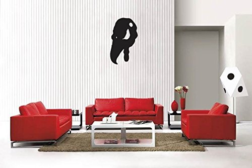 Picniva Matte Black Eagle Skull Style 1a Vinyl Wall Decal Western Rustic