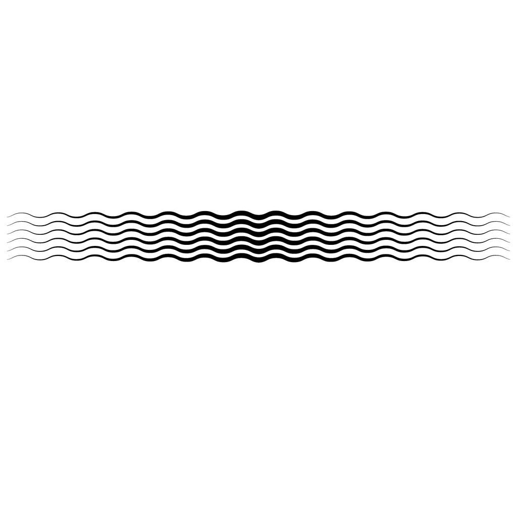 Picniva Style 141 Racing Side Stripe Vinyl Decals, 11 x 107 in, 2 Pc