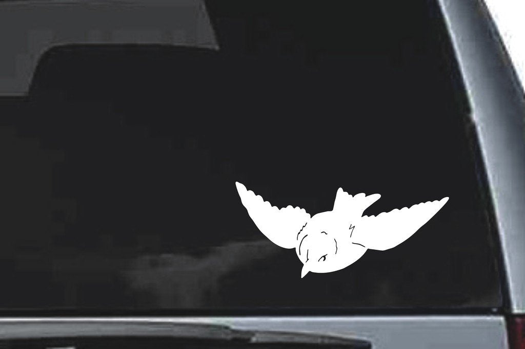 Picniva Fowl Sty57 Vinyl Car Window Decal, Approx 5 in