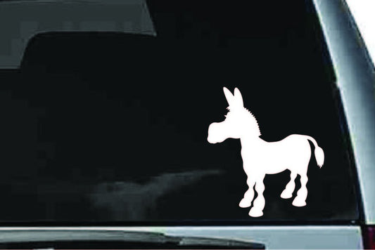 Picniva Donkey Sty3a Vinyl Car Window Decal, Approx 5 in