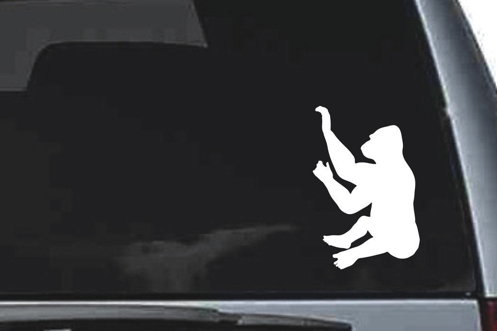 Picniva Gorilla Sty9 Vinyl Car Window Decal, Approx 5 in