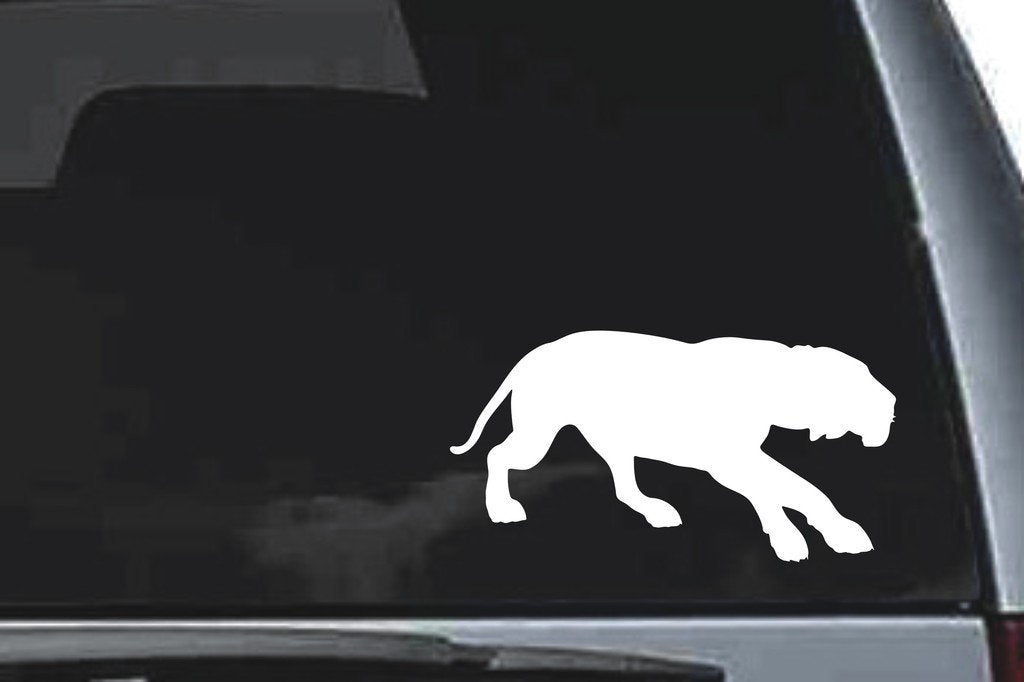 Picniva Tiger Sty21 Vinyl Car Window Decal, Approx 5 in