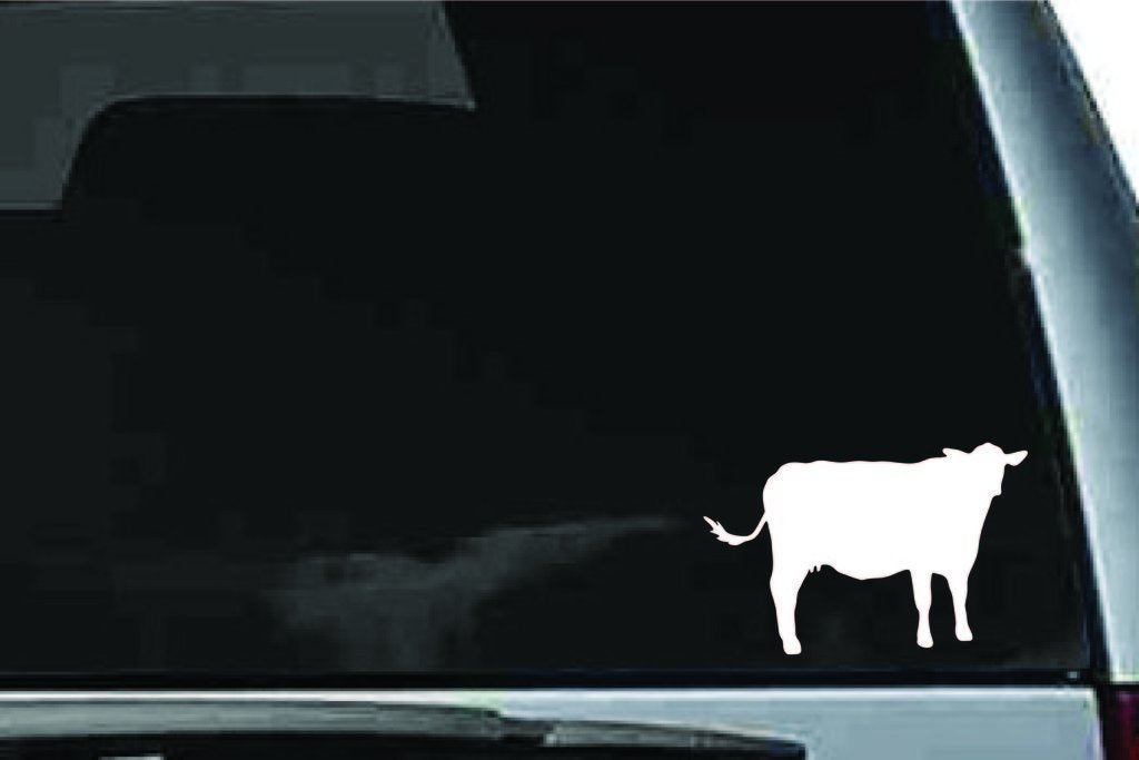 Picniva Cow Sty26 Vinyl Car Window Decal, Approx 5 in