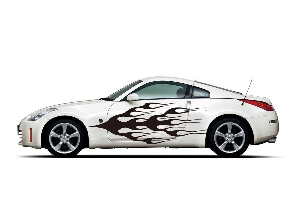 Picniva Style 176 Racing Side Stripe Vinyl Decals, 17 x 22 in, 2 Pc