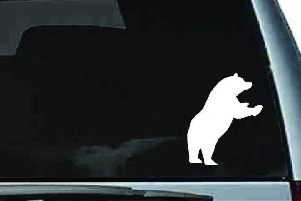 Picniva Bear Sty19 Vinyl Car Window Decal, Approx 5 in