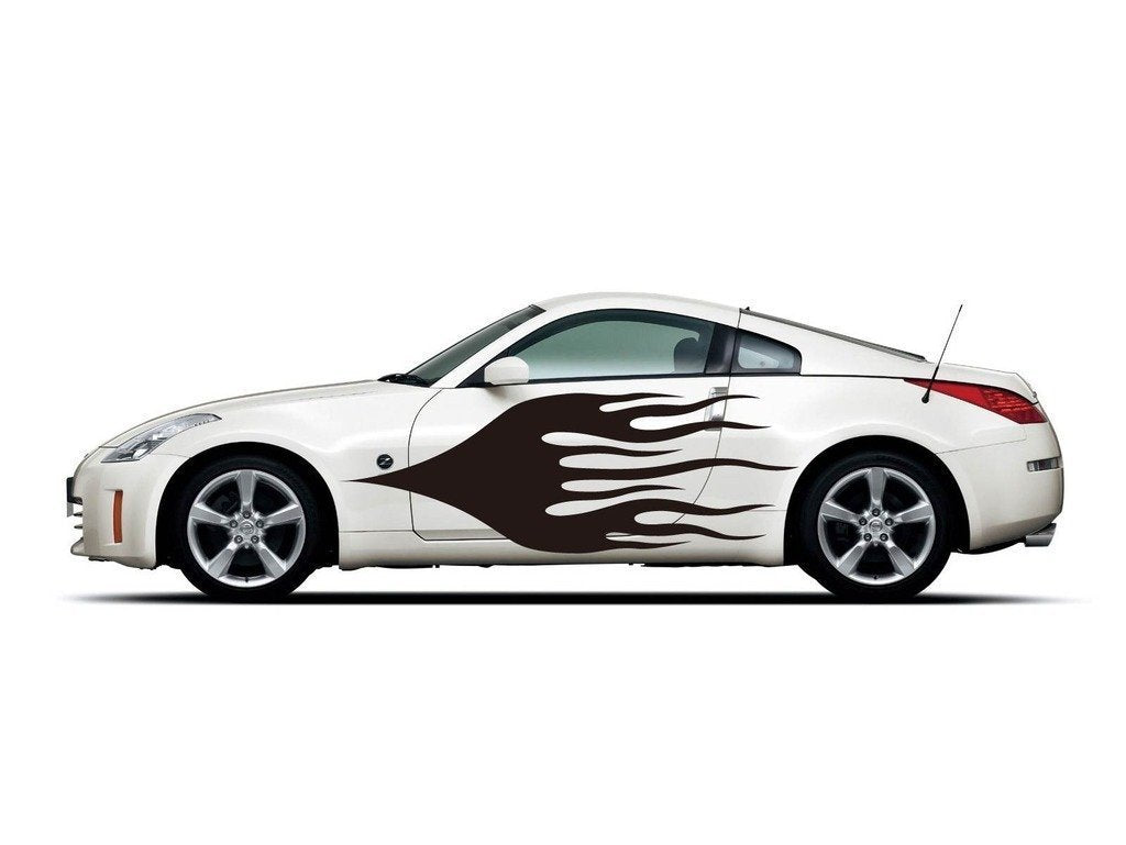 Picniva Style 182 Racing Side Stripe Vinyl Decals, 22 x 60 in, 2 Pc
