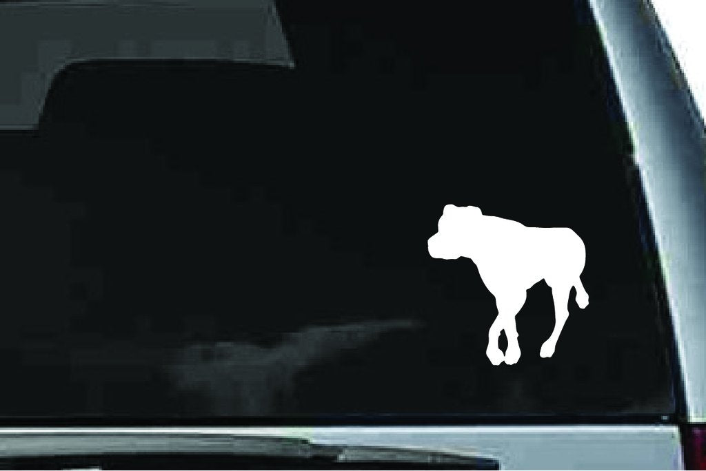 Picniva Rottweiler Dog Sty11a Vinyl Car Window Decal, Approx 5 in