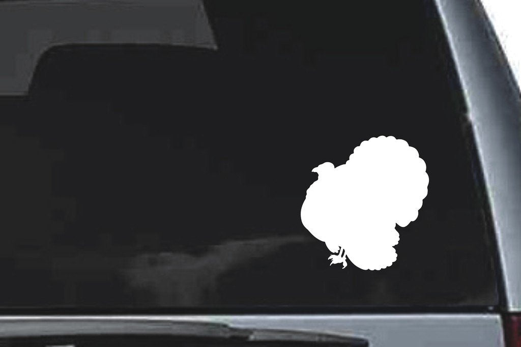 Picniva Turkey Sty10a Vinyl Car Window Decal, Approx 5 in