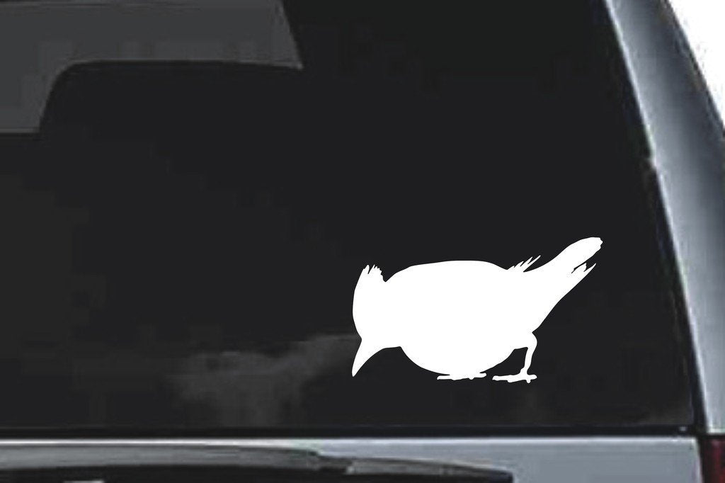 Picniva Cardinal Sty3a Vinyl Car Window Decal, Approx 5 in