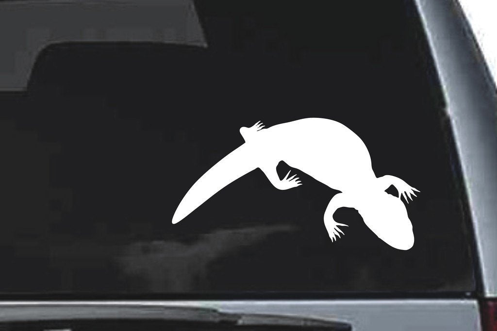 Picniva Gila Monster Sty5 Vinyl Car Window Decal, Approx 5 in