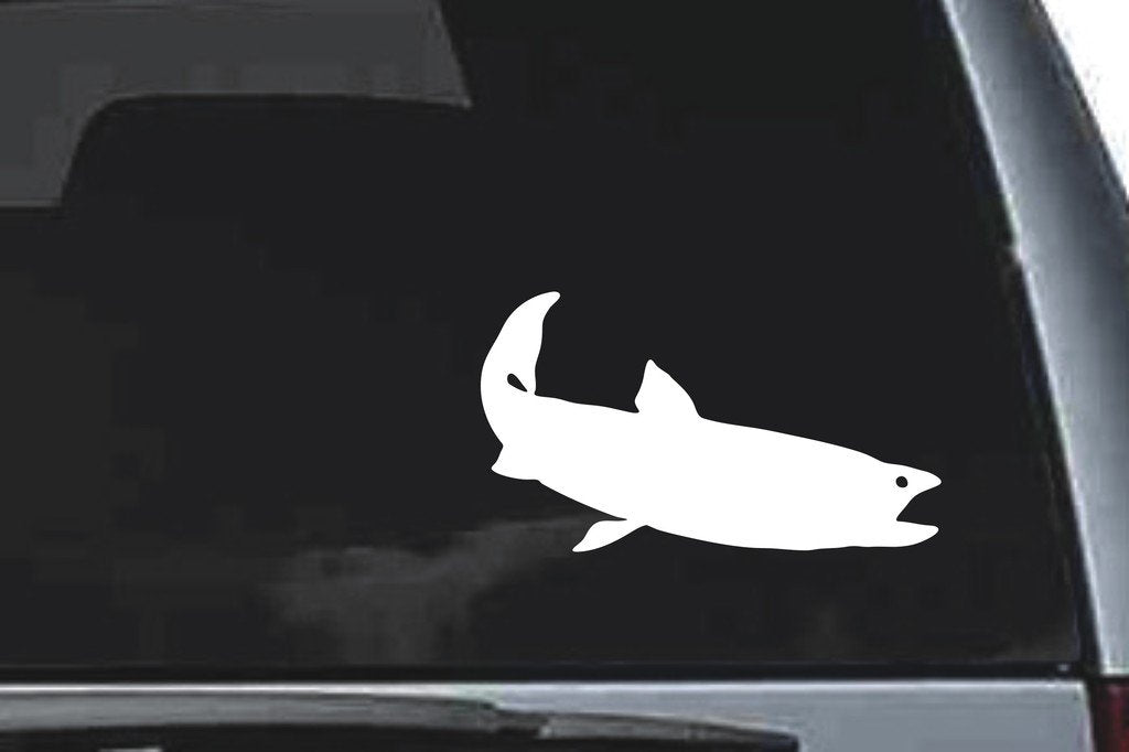 Picniva Bull Trout Vinyl Car Window Decal, Approx 5 in