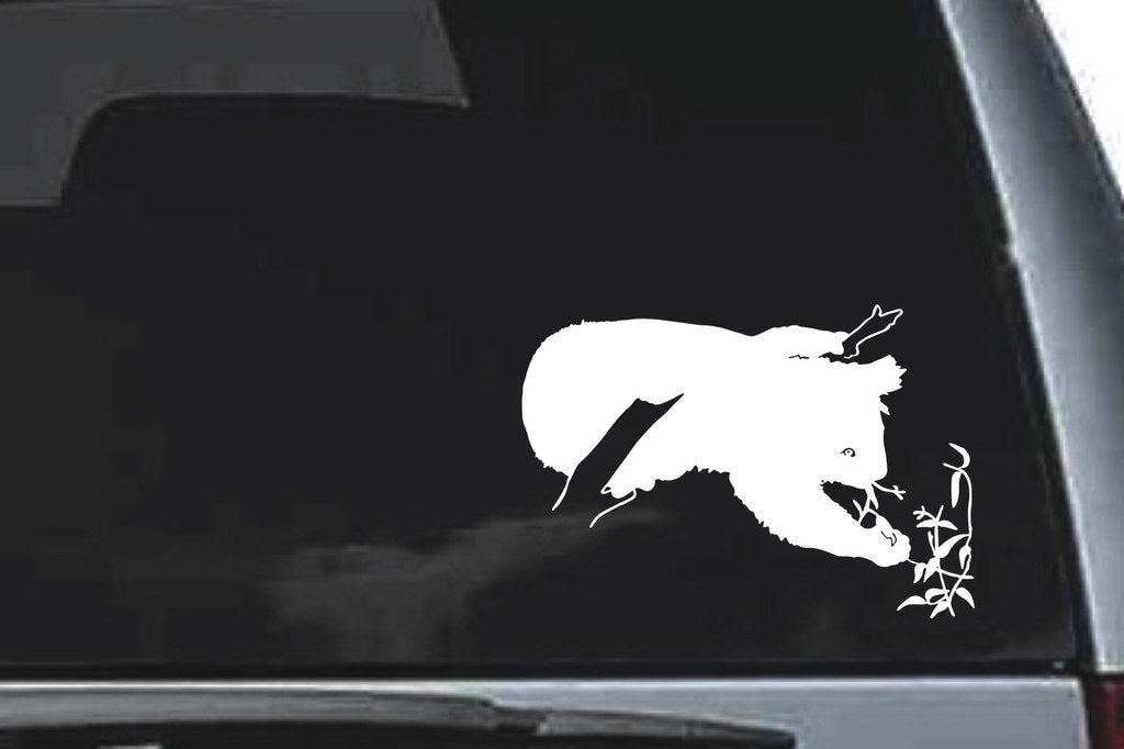 Picniva Koala Sty3 Vinyl Car Window Decal, Approx 5 in
